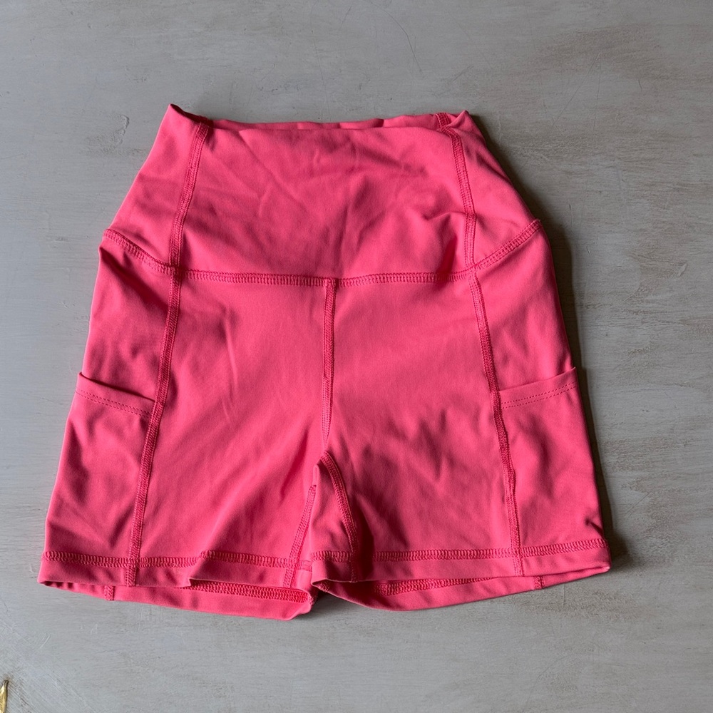 FIVE the label pink biker Shorts